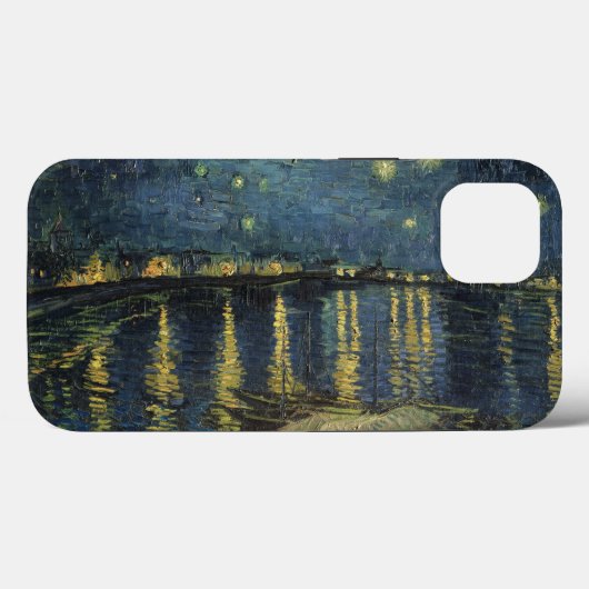 Vincent van Gogh | Sterrennacht over de Rijn Case-Mate iPhone Case (Achterkant (horizontaal))