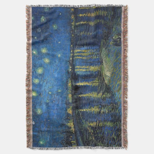Vincent van Gogh - Sterrennacht over de Rijn Deken (Voorkant Verticaal)