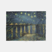 Vincent van Gogh | Sterrennacht over de Rijn Fleece Deken (Voorkant (Horizontaal))