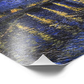 Vincent Van Gogh Sterrennacht over de Rijn Foto Afdruk (Hoek)