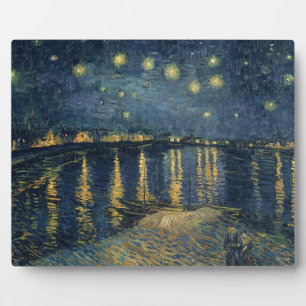 Vincent van Gogh Sterrennacht over de Rijn Fotoplaat