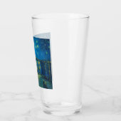 Vincent Van Gogh Sterrennacht over de Rijn Glas (Links)