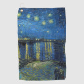 Vincent van Gogh - Sterrennacht over de Rijn Golfhanddoek (Voorkant)