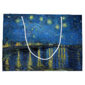 Vincent van Gogh - Sterrennacht over de Rijn Groot Cadeauzakje (Achterkant)