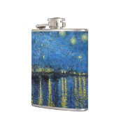 Vincent van Gogh - Sterrennacht over de Rijn Heupfles (Links)