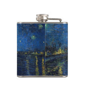 Vincent van Gogh - Sterrennacht over de Rijn Heupfles (Achterkant)