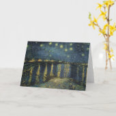 Vincent van Gogh | Sterrennacht over de Rijn Kaart (Gele Bloem)