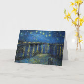 Vincent van Gogh - Sterrennacht over de Rijn Kaart (Gele Bloem)