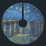 Vincent van Gogh - Sterrennacht over de Rijn Kerstboom Rok<br><div class="desc">Starry Night Over the Rhone / Nuit etoilee over de Rijn - Vincent van Gogh,  Oil on Canvas,  1888,  Arles</div>