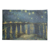 Vincent van Gogh | Sterrennacht over de Rijn Kussensloop (Achterkant)
