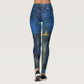 Vincent van Gogh - Sterrennacht over de Rijn Leggings (Achterkant)