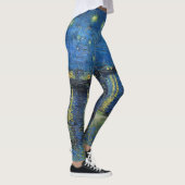 Vincent van Gogh - Sterrennacht over de Rijn Leggings (Rechts)