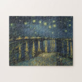 Vincent van Gogh | Sterrennacht over de Rijn Legpuzzel (Horizontaal)