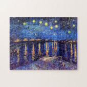 Vincent Van Gogh - Sterrennacht over de Rijn Legpuzzel (Horizontaal)