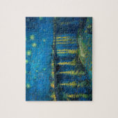 Vincent Van Gogh Sterrennacht over de Rijn Legpuzzel (Verticaal)