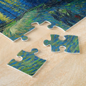 Vincent Van Gogh Sterrennacht over de Rijn Legpuzzel (Zijkant)