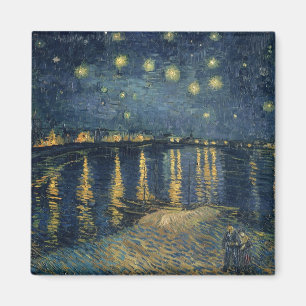 Vincent van Gogh Sterrennacht over de Rijn Magneet