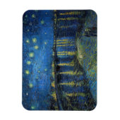 Vincent van Gogh - Sterrennacht over de Rijn Magneet (Verticaal)