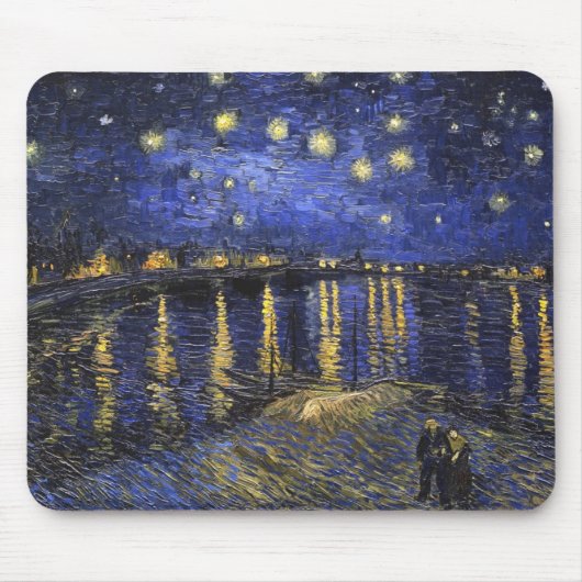 Vincent Van Gogh Sterrennacht over de Rijn Muismat (Voorkant)