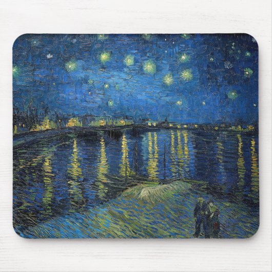 Vincent van Gogh - Sterrennacht over de Rijn Muismat (Voorkant)