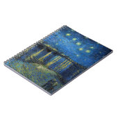 Vincent van Gogh - Sterrennacht over de Rijn Notitieboek (Linkerzijde)