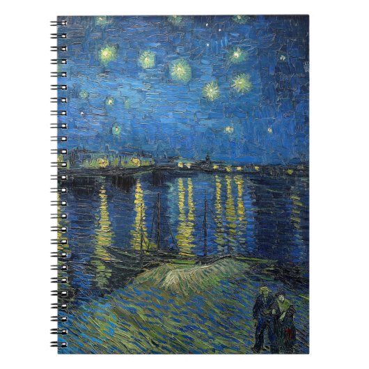 Vincent van Gogh - Sterrennacht over de Rijn Notitieboek (Voorkant)