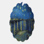 Vincent van Gogh - Sterrennacht over de Rijn Ornament Kaart (Rechts)
