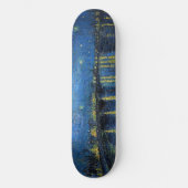 Vincent van Gogh - Sterrennacht over de Rijn Persoonlijk Skateboard (Voorkant)