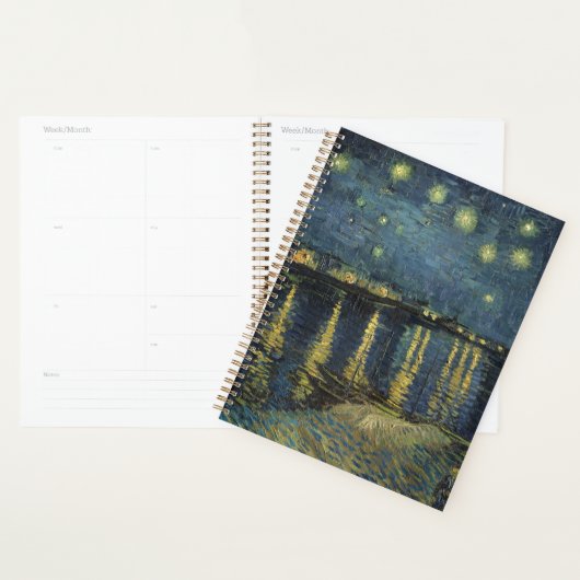 Vincent van Gogh | Sterrennacht over de Rijn Planner (Display)
