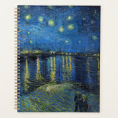 Vincent van Gogh - Sterrennacht over de Rijn Planner (Voorkant)