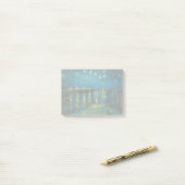 Vincent Van Gogh Sterrennacht over de Rijn Post-it® Notes (Op bureau)