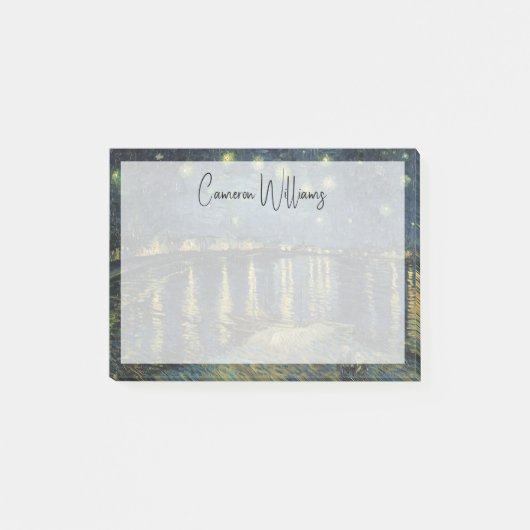 Vincent van Gogh | Sterrennacht over de Rijn Post-it® Notes (Voorkant)