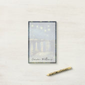 Vincent van Gogh | Sterrennacht over de Rijn Post-it® Notes (Op bureau)