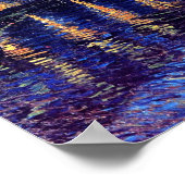 Vincent Van Gogh - Sterrennacht over de Rijn Poster (Hoek)