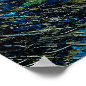 Vincent Van Gogh Sterrennacht over de Rijn Poster (Hoek)