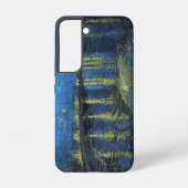 Vincent van Gogh - Sterrennacht over de Rijn Samsung Galaxy Hoesje (Achterkant)