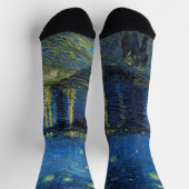 Vincent van Gogh - Sterrennacht over de Rijn Sokken (Top)