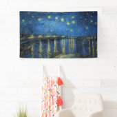 Vincent van Gogh - Sterrennacht over de Rijn Spandoek (Insitu)