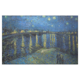 Vincent van Gogh - Sterrennacht over de Rijn Stof