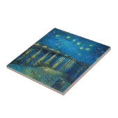 Vincent Van Gogh Sterrennacht over de Rijn Tegeltje (Zijkant)