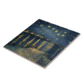 Vincent van Gogh | Sterrennacht over de Rijn Tegeltje (Zijkant)