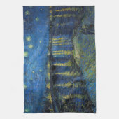 Vincent van Gogh - Sterrennacht over de Rijn Theedoek (Verticaal)