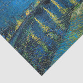 Vincent Van Gogh Sterrennacht over de Rijn Tissuepapier (Detail)