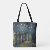 Vincent van Gogh | Sterrennacht over de Rijn Tote Bag (Achterkant)