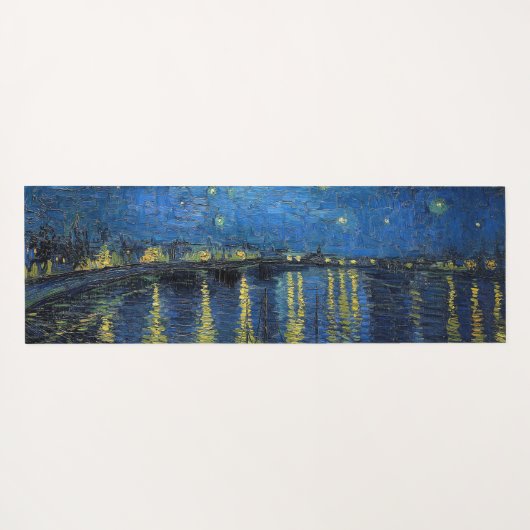 Vincent van Gogh - Sterrennacht over de Rijn Yogamat (Achterkant (horizontaal))