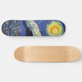 Vincent Van Gogh Sterrennacht Persoonlijk Skateboard (Horizontaal)