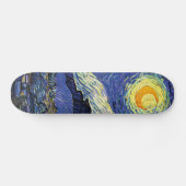 Vincent Van Gogh Sterrennacht Persoonlijk Skateboard (Horizontaal)