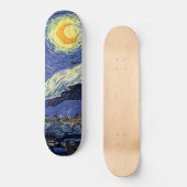 Vincent Van Gogh Sterrennacht Persoonlijk Skateboard (Voorkant)