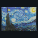 Vincent van Gogh - Sterrennacht Placemat<br><div class="desc">Vincent van Gogh - Sterrennacht</div>