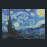 Vincent van Gogh - Sterrennacht Placemat<br><div class="desc">Vincent van Gogh - Sterrennacht</div>